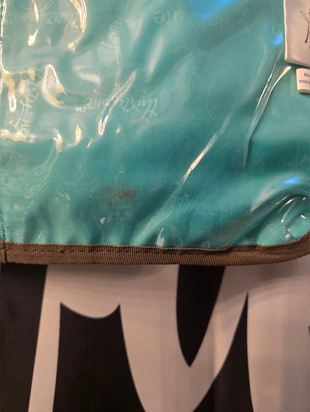 Thirty-One Vibrant Teal & Gray Travel Organizer - Picture 7 of 9